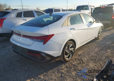 2024 Hyundai Elantra Limited z USA, uszkodzony, nr VIN KMHLP4DG8RU816284